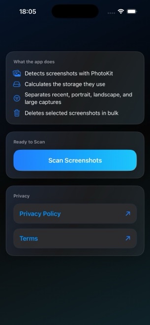 Ein Scan, der Fotos fragt, nicht die Pixel
