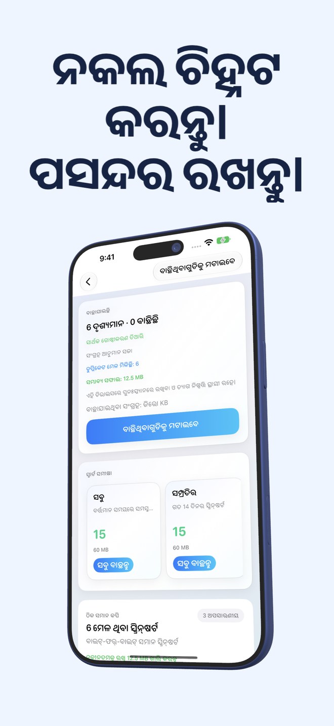 ଗୋଛା ଯାହାକୁ ଏକ ନଜରରେ ମୂଲ୍ୟାୟନ କରିପାରିବେ।